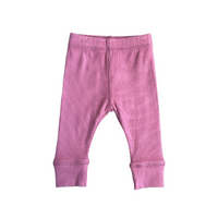 BABYSPROUTS: RIBBED TOP & LEGGING SET - BERRY