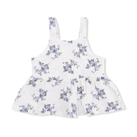 ANGEL DEAR: BELLE ROSETTE DOT - PEPLUM TANK WITH SMOCKED WAIST PANT