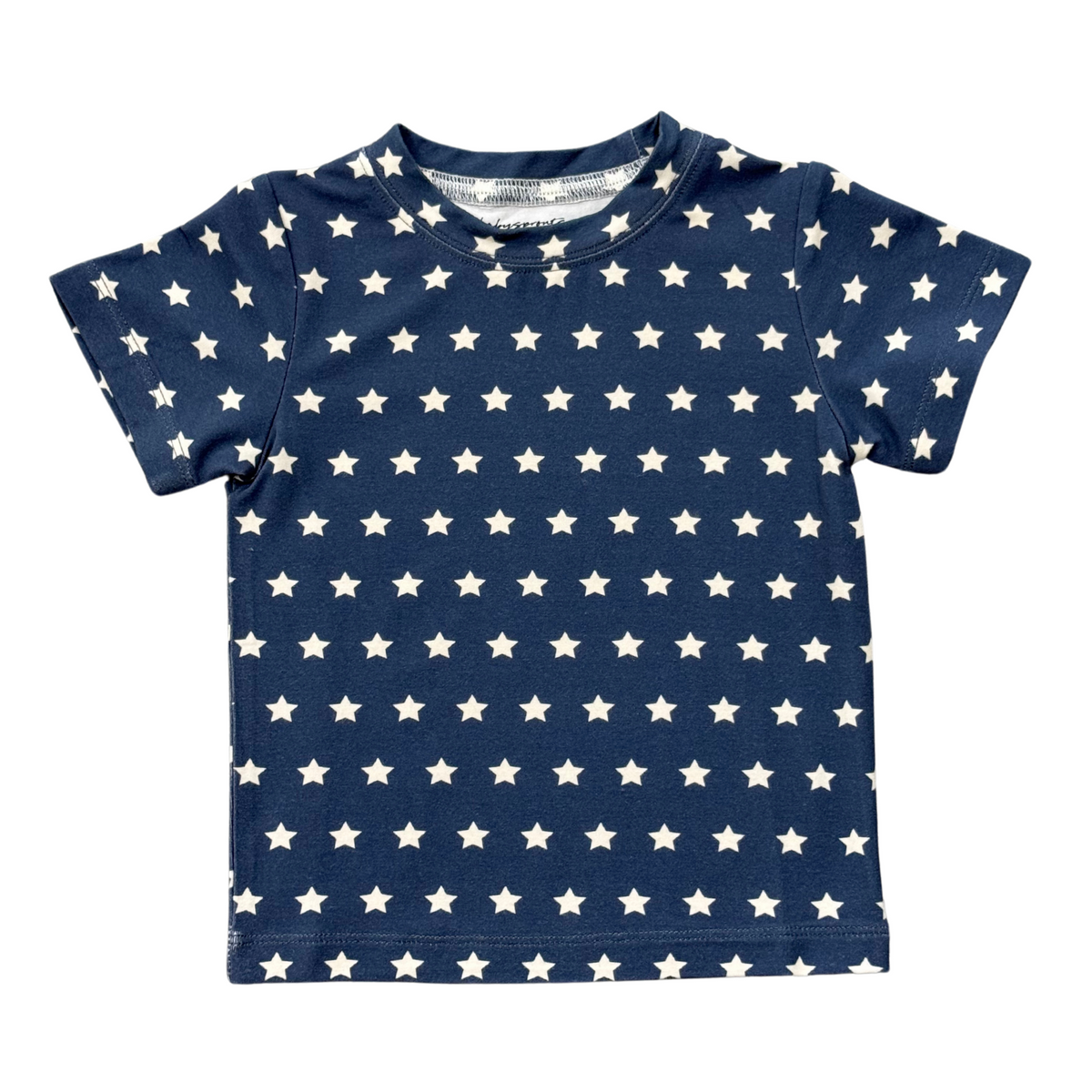 BABYSPROUTS: SHORT SLEEVE TEE - NAVY AMERICAN STARS