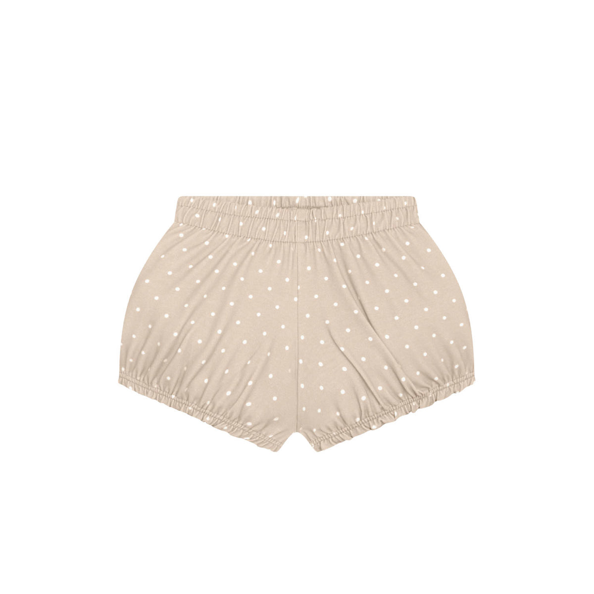 MILON: TOP & BLOOMER SET - ALMOND & WHITE