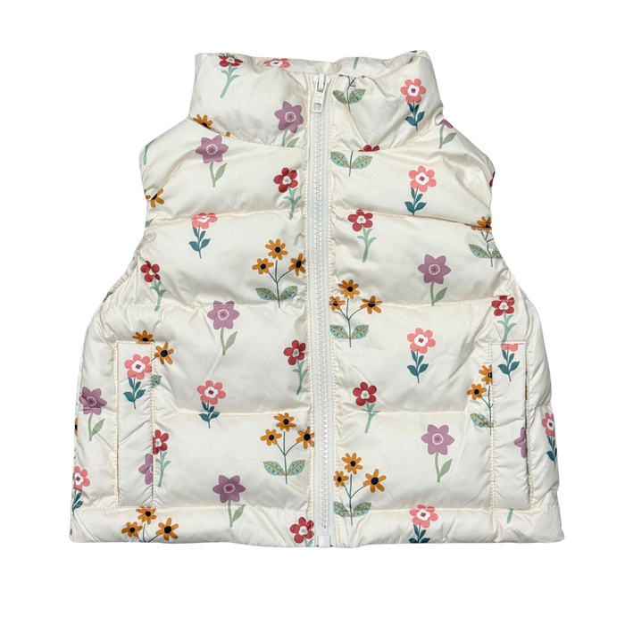 BABYSPROUTS: PUFFER VEST - MEADOW BOOM