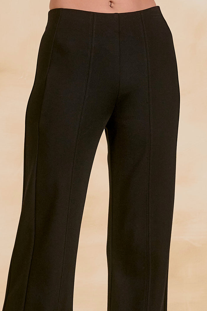 ELAN: FLAIR TROUSERS - BLACK