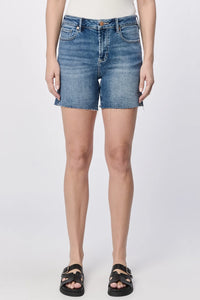 DEAR JOHN: JULIAN MID RISE RAW HEM SHORTS - LOVELLE
