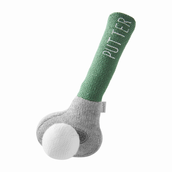 MUD PIE: KNIT GOLF RATTLES