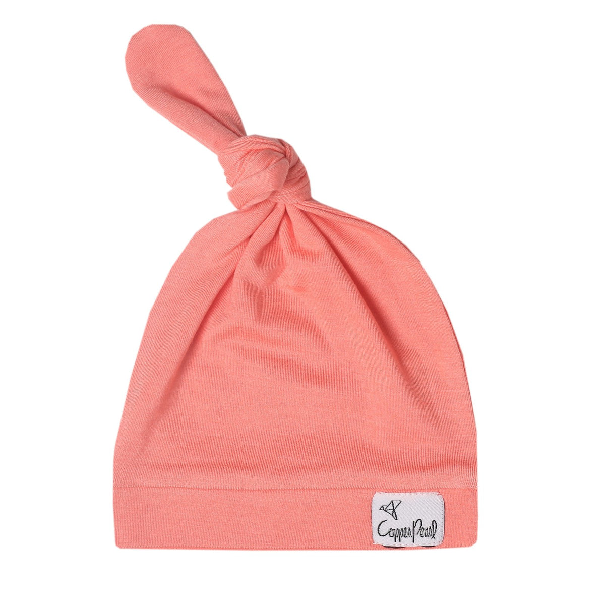 COPPER PEARL: STELLA NEWBORN TOP KNOT HAT