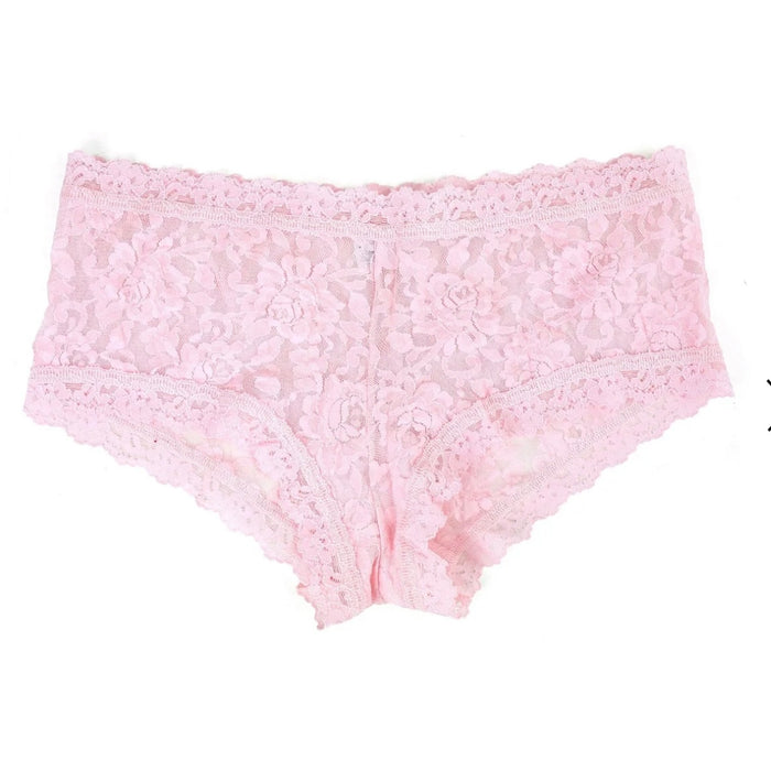 HANKY PANKY: SIGNATURE LACE BOYSHORT - BLISS PINK