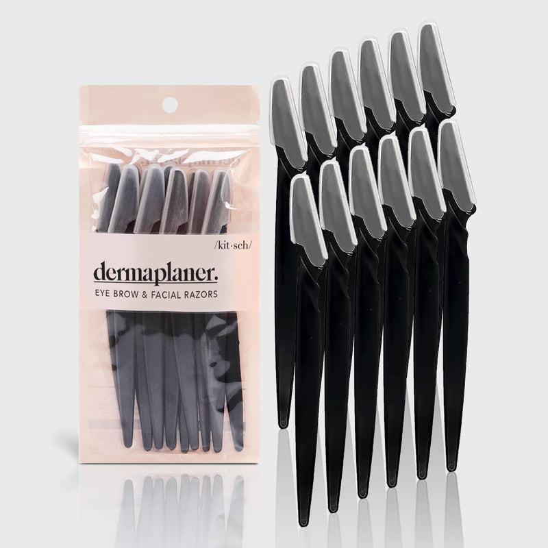 KITSCH: DERMAPLANER 12 PACK - BLACK