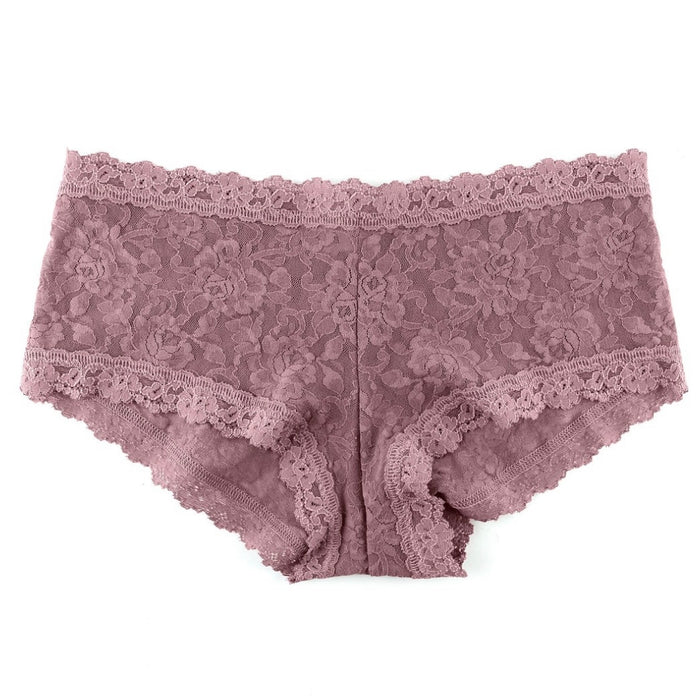 HANKY PANKY: SIGNATURE LACE BOYSHORT - ARTICHOKE HEART