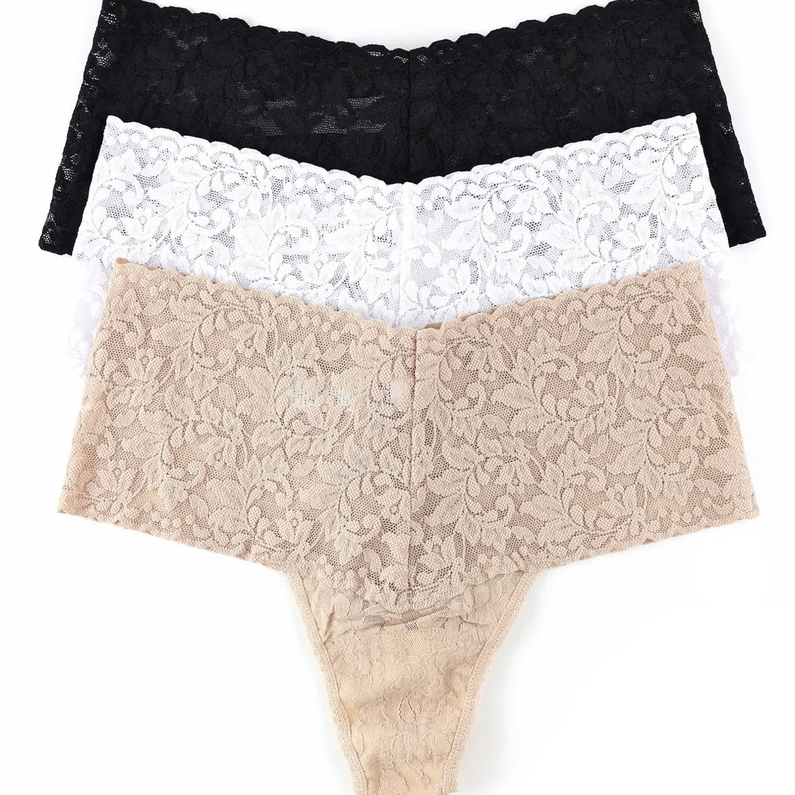 HANKY PANKY: RETRO LACE HIGH RISE THONG