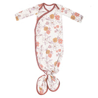 COPPER PEARL: FERRA KNOTTED GOWN