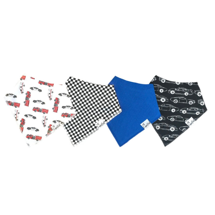 COPPER PEARL: NASH BANDANA BIBS (4-PACK)