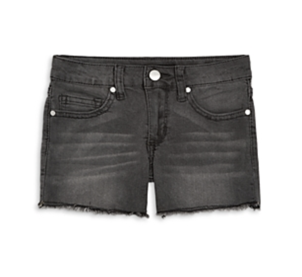 JOE'S JEANS: MID RISE STRETCH DENIM SHORTS - TITANIUM WASH