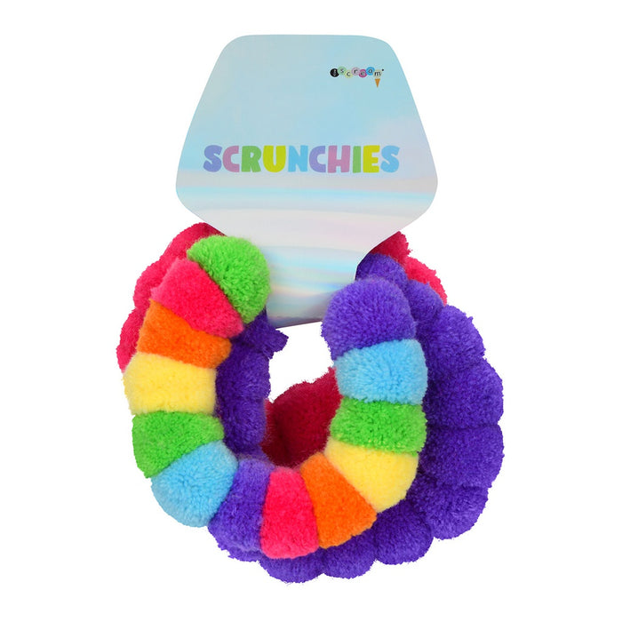 ISCREAM: POM-POMS SCRUNCHIE SET