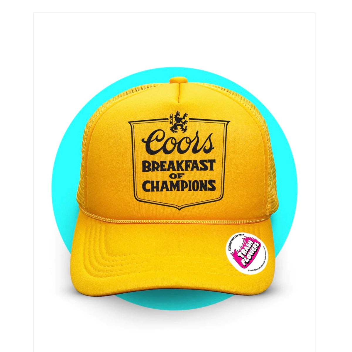 BREAKFAST OF CHAMPIONS COORS TRUCKER HAT