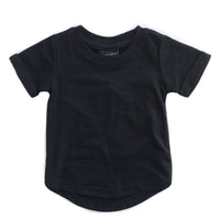 LITTLE BIPSY: BASIC TEE - BLACK