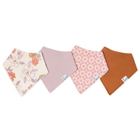 COPPER PEARL: FERRA BANDANA BIBS (4-PACK)