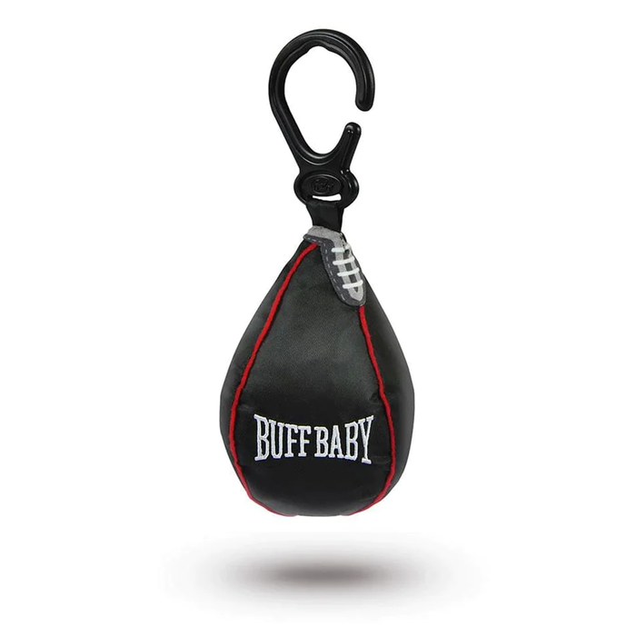 BUFF BABY: SPEED BAG HANGING TOY WITH CARABINER