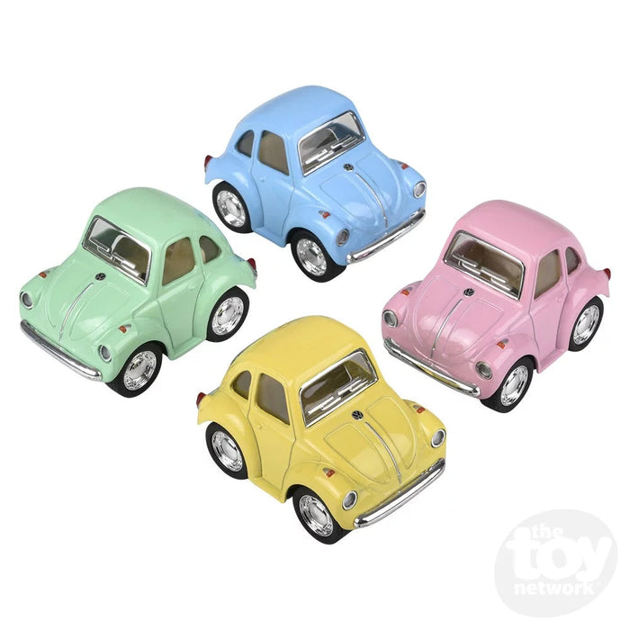 DIE-CAST PULL BACK VW MINI BEETLE - 2"