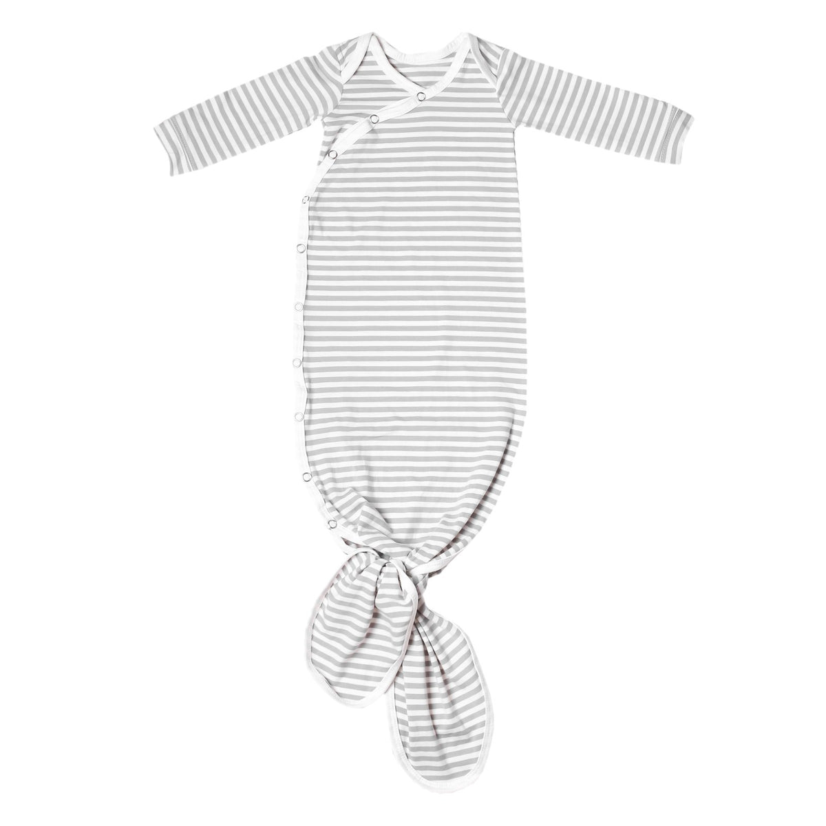 COPPER PEARL: EVEREST NEWBORN KNOTTED GOWN