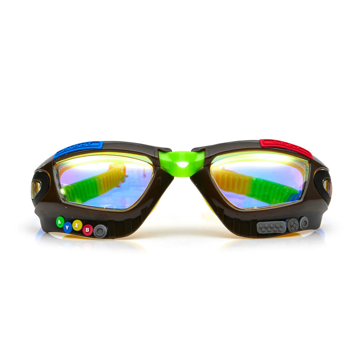 BLING2O: GAMER SWIM GOGGLES - JET BLACK