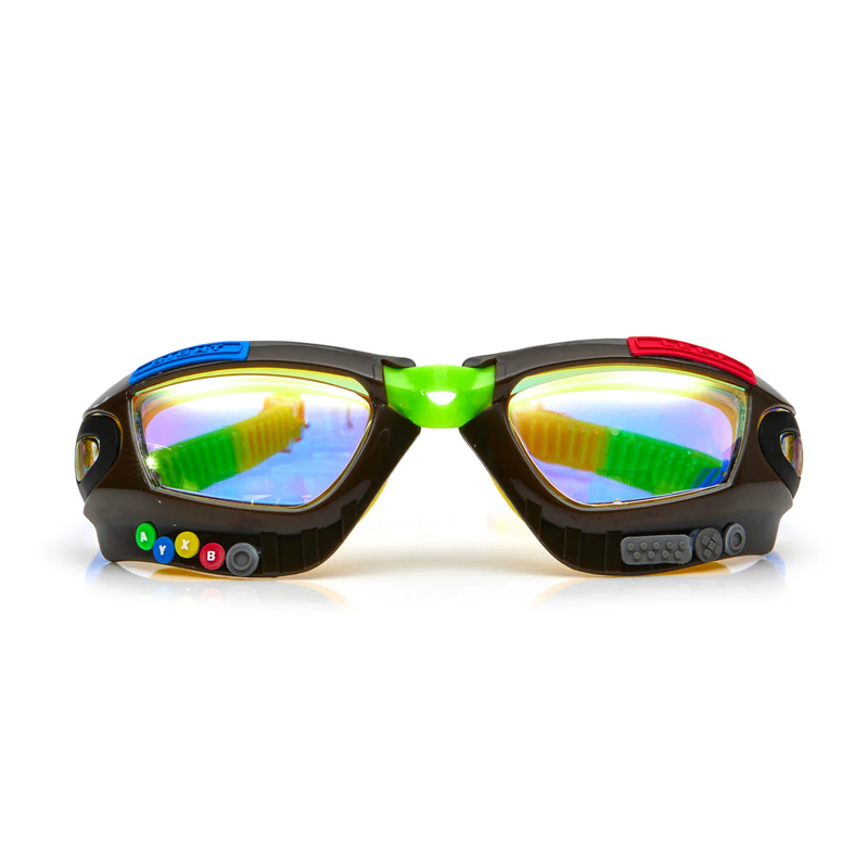 BLING2O: GAMER SWIM GOGGLES - JET BLACK