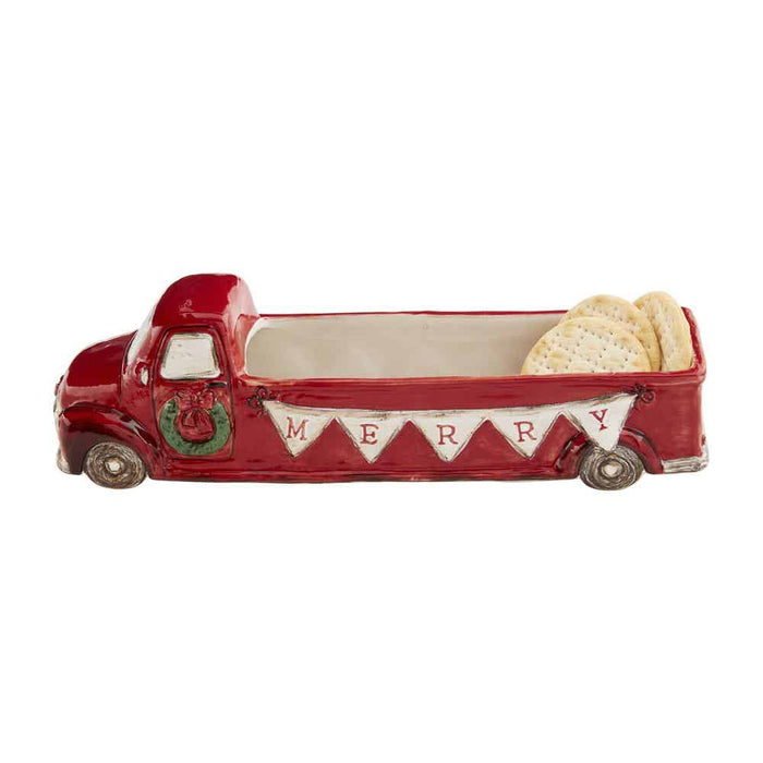 MUD PIE: MERRY TRUCK CRACKER DISH