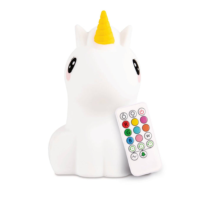 LUMIPETS® UNICORN - CHILDREN'S NURSERY TOUCH NIGHT LIGHT WITH REMOTE