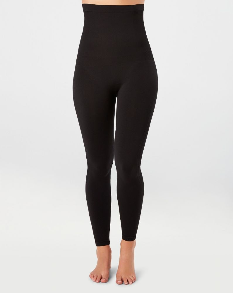 SPANX: LOOK AT ME NOW LEGGINGS - VERY BLACK