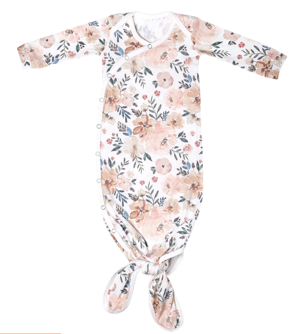 COPPER PEARL: AUTUMN KNOTTED GOWN