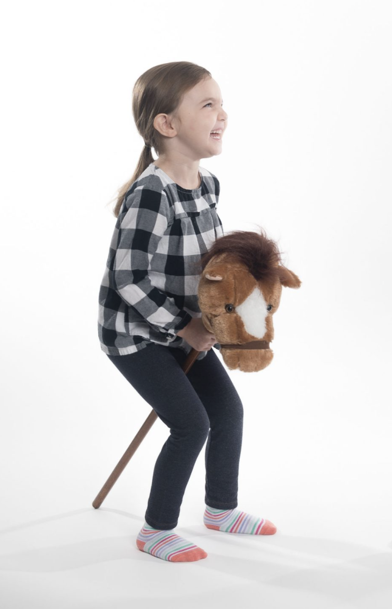 MARY MEYER: EASY RIDE 'UM BROWN HORSE