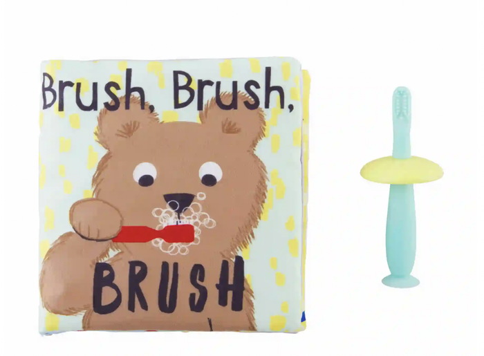 MUD PIE: TOOTHBRUSH BOOK WITH TOOTHBRUSH