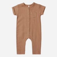 QUINCY MAE: CHARLIE JUMPSUIT - CLAY