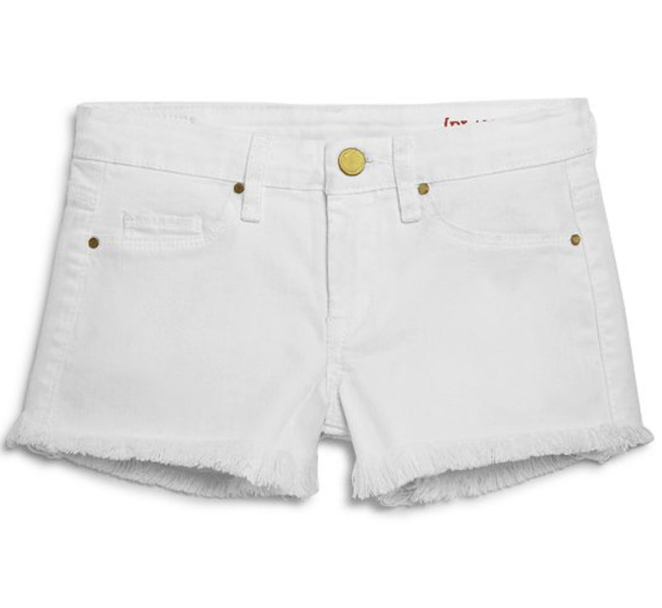 JOE'S JEANS: THE MARKIE BRIGHT WHITE CUT OFF SHORTS