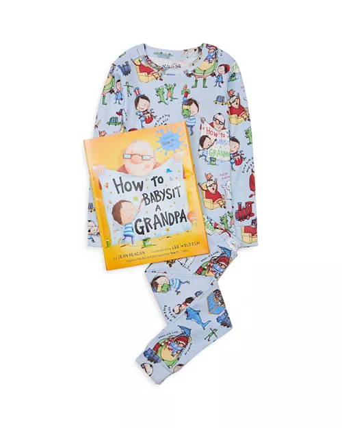 BOOKS TO BED: HOW TO BABYSIT A GRANDPA PJ & BOOK SET